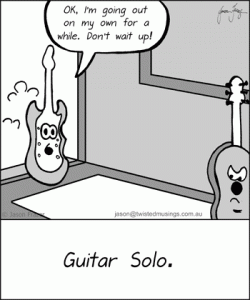 comic on guitar soloing