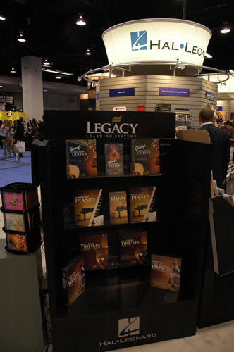 Learn and Master at the Hal Leonard display