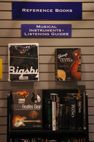 Hal Leonard display wall