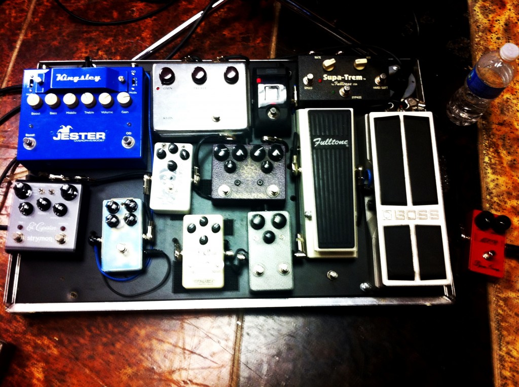 Shayne Hill's Pedal Board