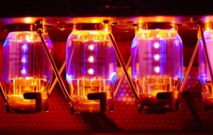 power tubes inside a tube amp