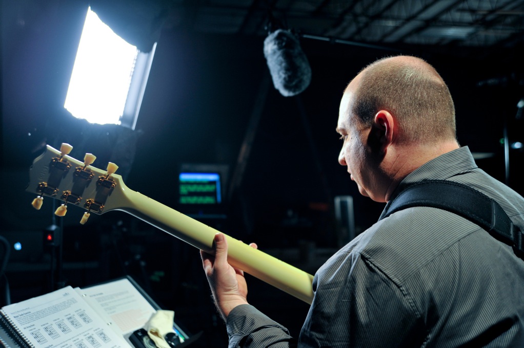 steve krenz recording guitar