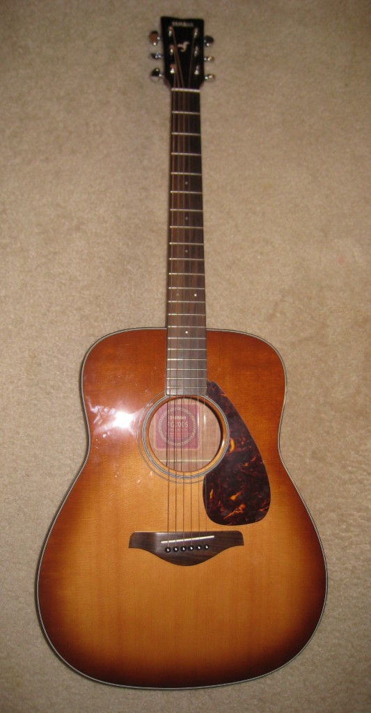 Yamaha acoustic-electric guitar