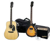 Epiphone Guitar and Gibson's Learn & Master guitar Exclusive Start Up Bundle