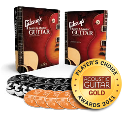 Gibson's Learn and Master Guitar Winner 0f the 2011 Acoustic Guitar Player's Choice Gold Award