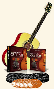 Learn & master guitar and silvertone sd50 guitar bundle