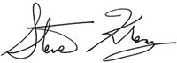 Signature of Steve Krenz Guitar Instructor
