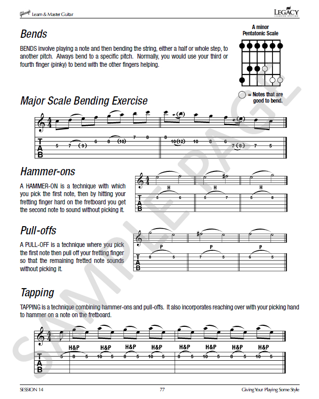 Guitar Lesson Book In Gibson S Learn Amp Master Guitar Course